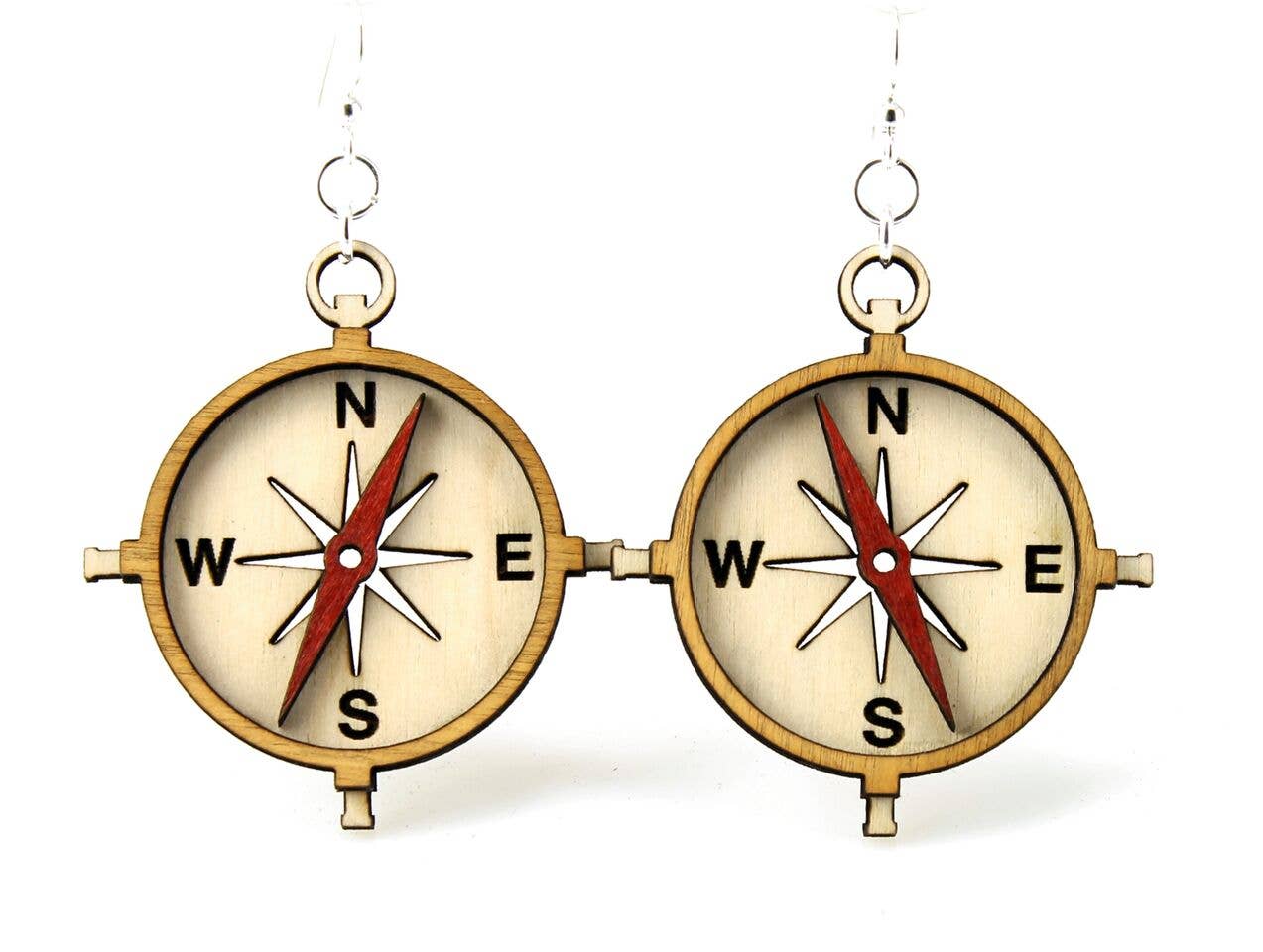 Compass Earrings
