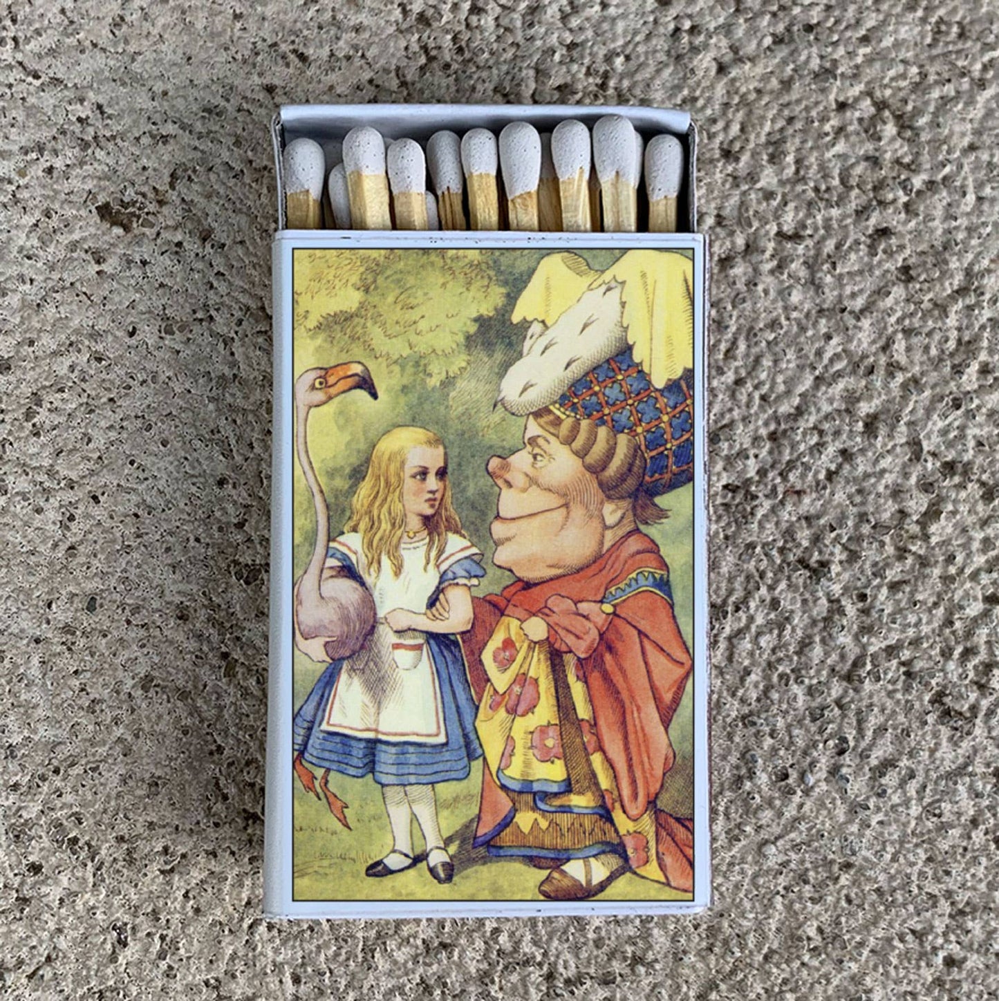 Matches • Alice in Wonderland & Red Queen • Home Decor