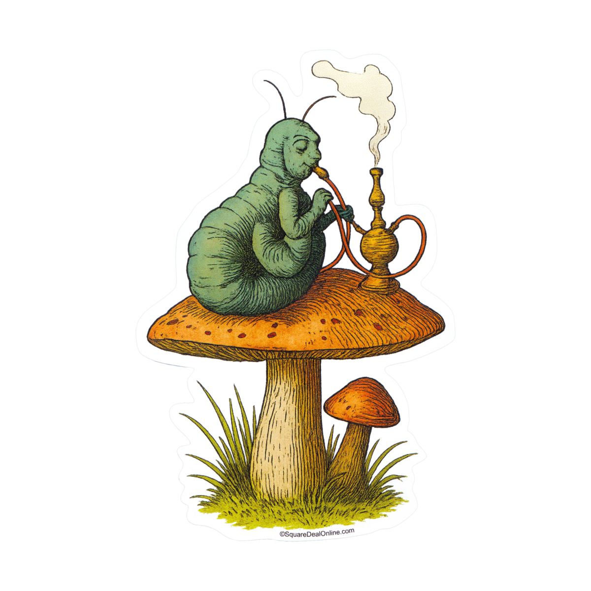 Sticker - Alice's Adventures In Wonderland - Caterpillar