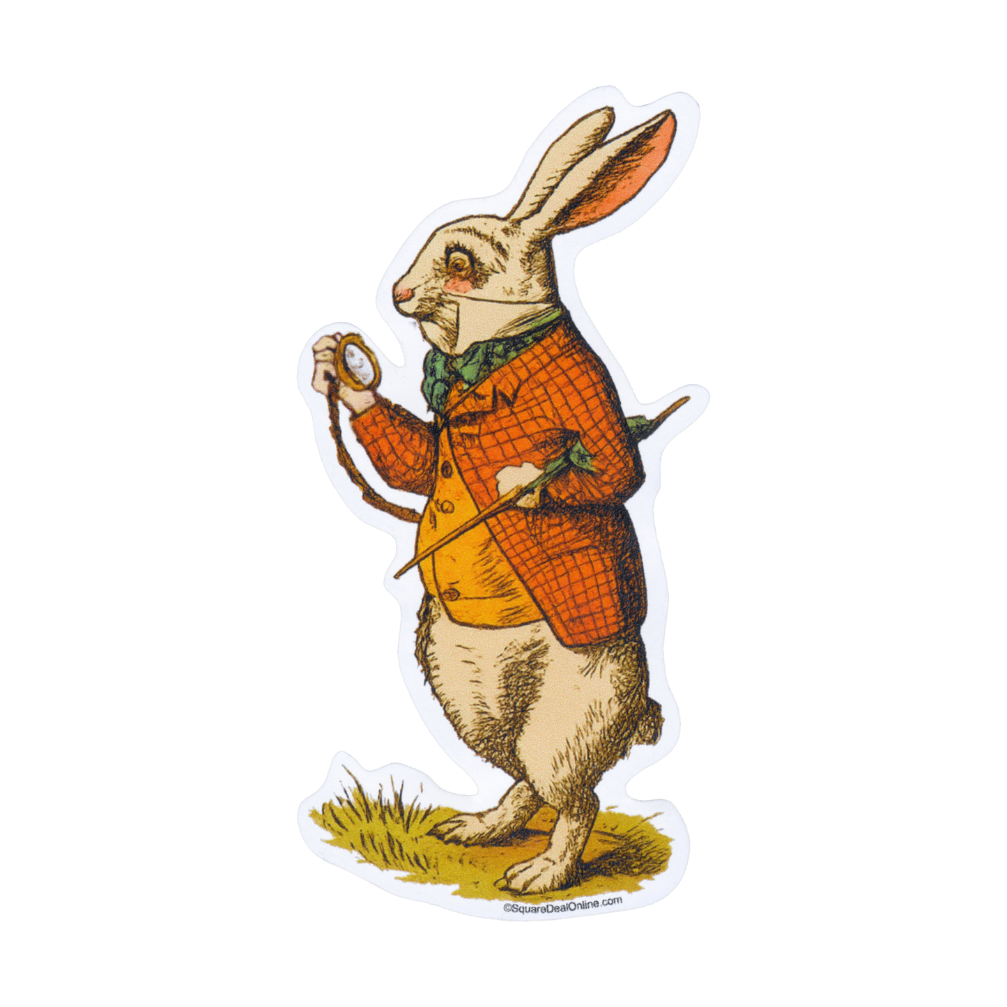 Sticker - Alice's Adventures In Wonderland - Rabbit W/ Watch