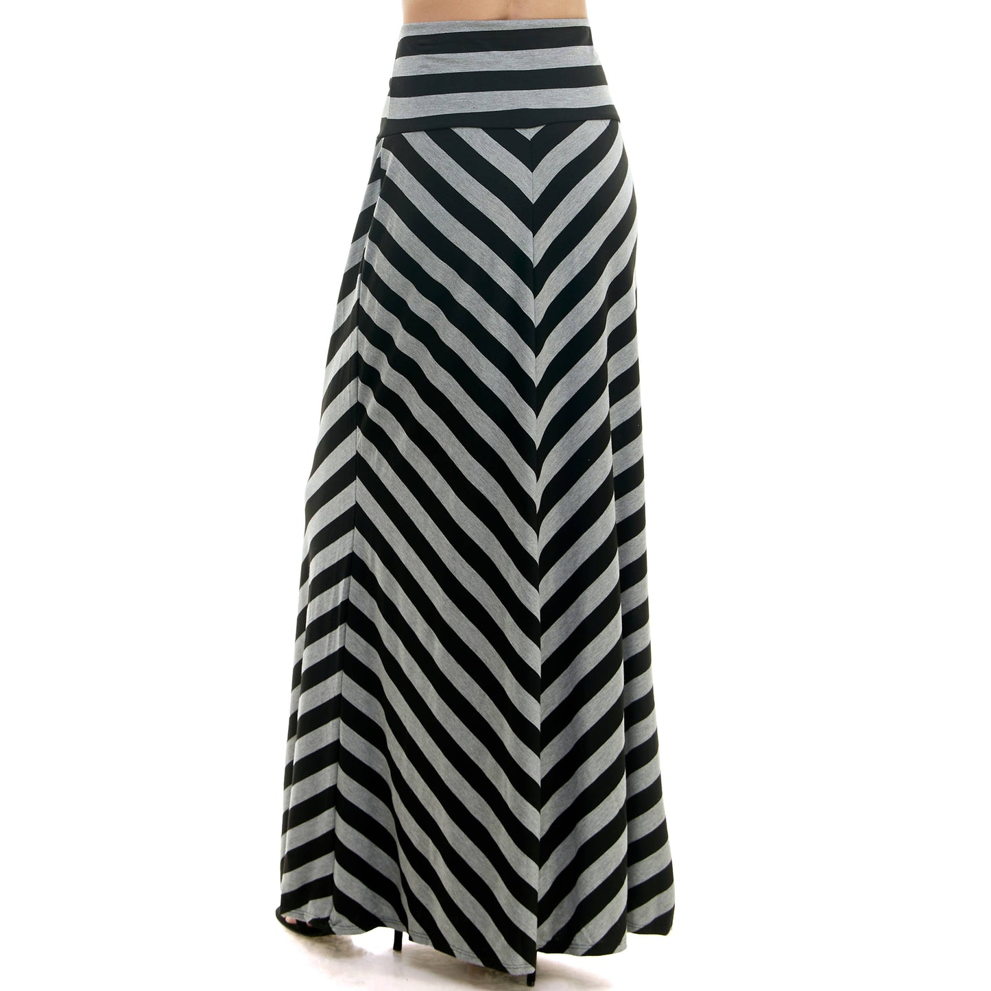 HIGH WAIST MAXI BASIC SKIRTS