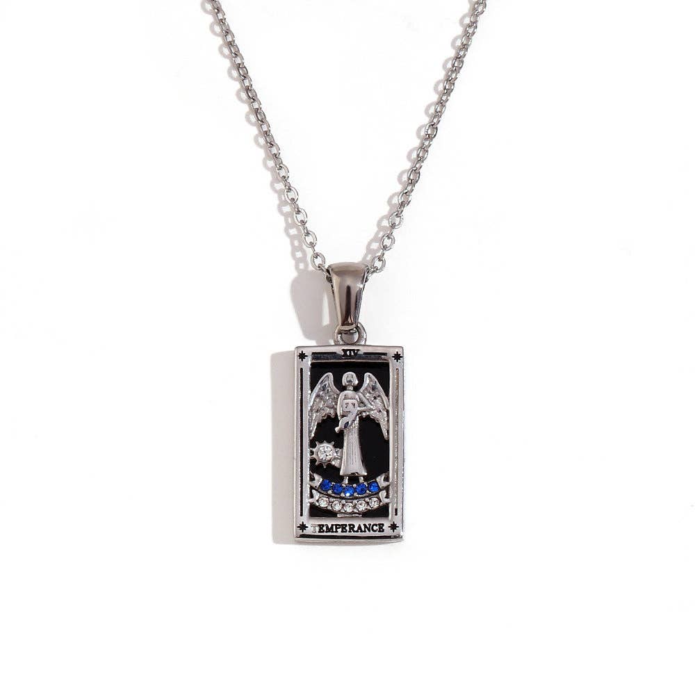 2+ Vintage Zircon Pendant Necklaces DPJN2917