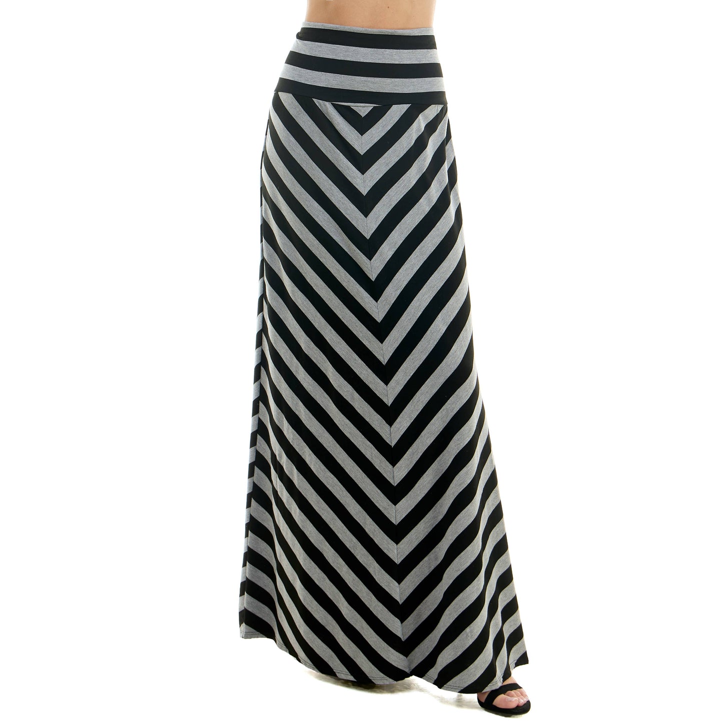 HIGH WAIST MAXI BASIC SKIRTS