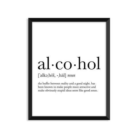 Alcohol Definition - Everyday Card