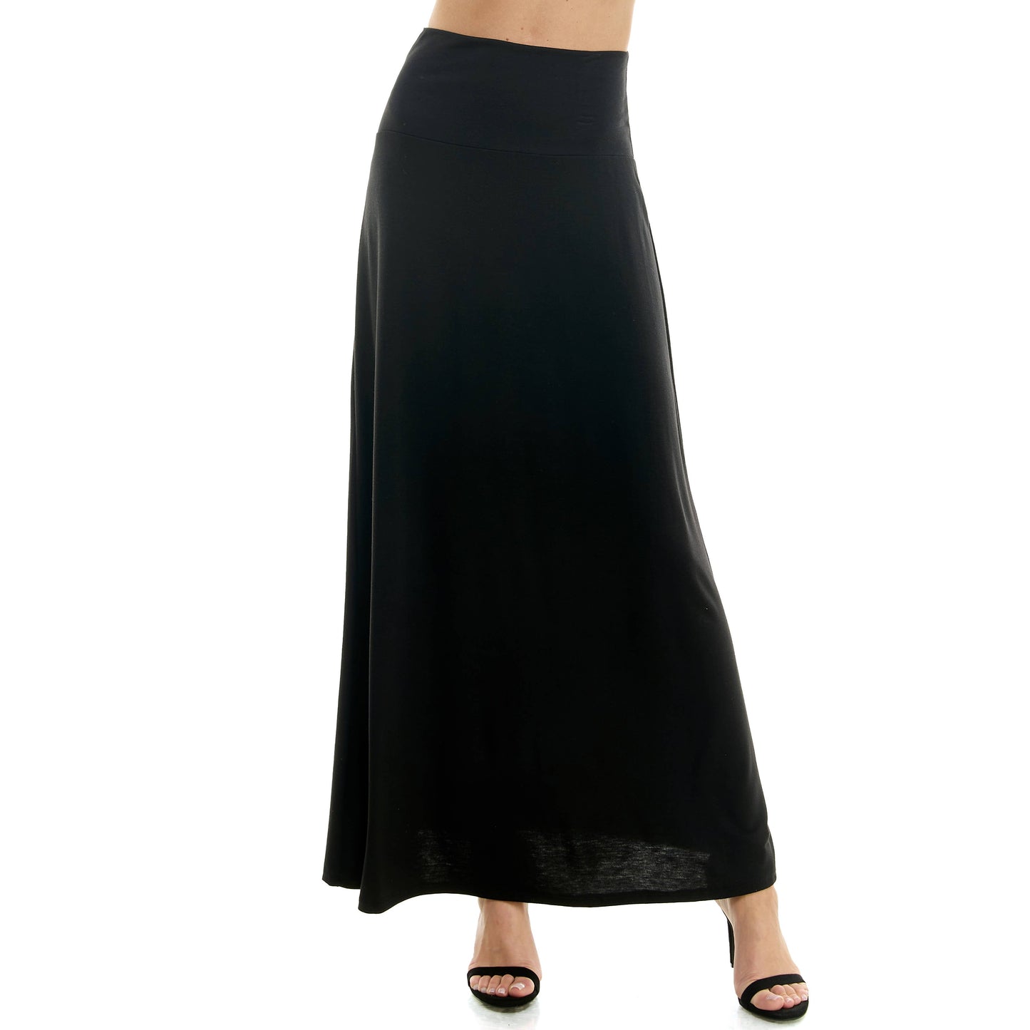 HIGH WAIST MAXI BASIC SKIRTS