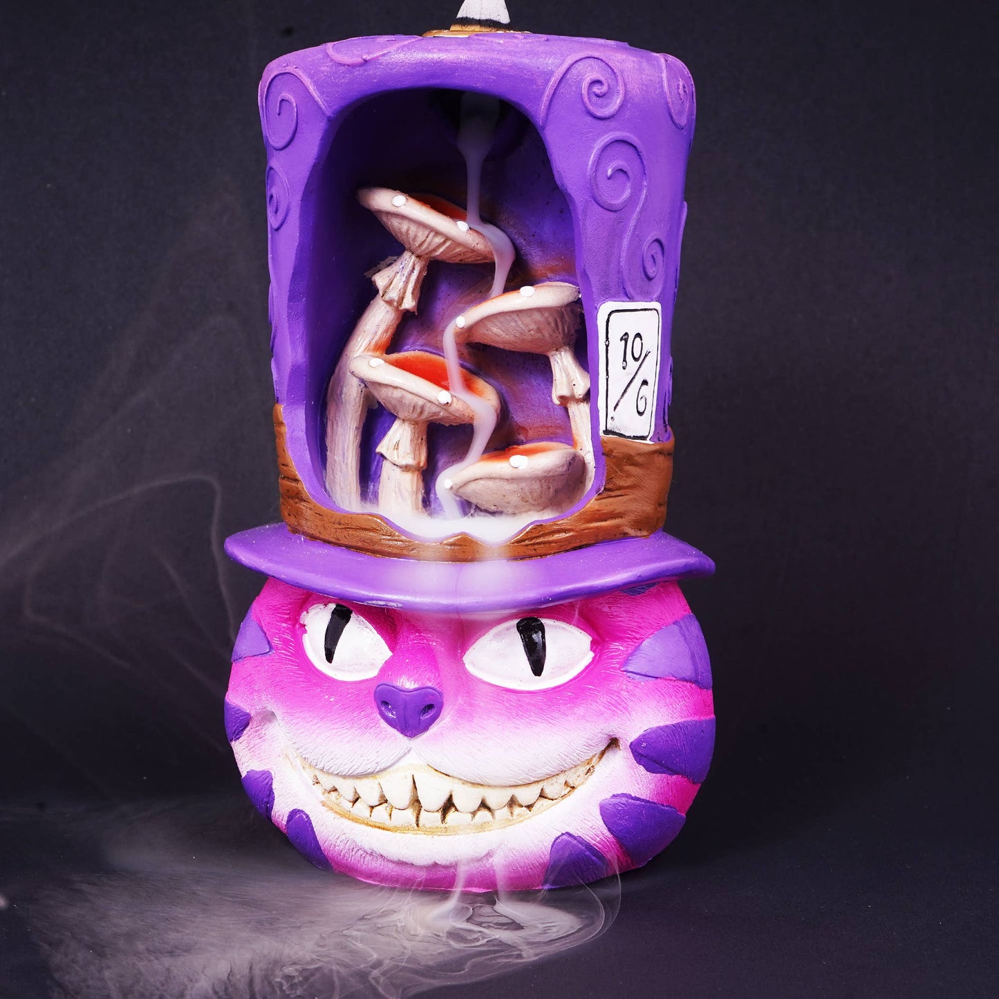 Cheshire Cat Back Flow Incense Burner