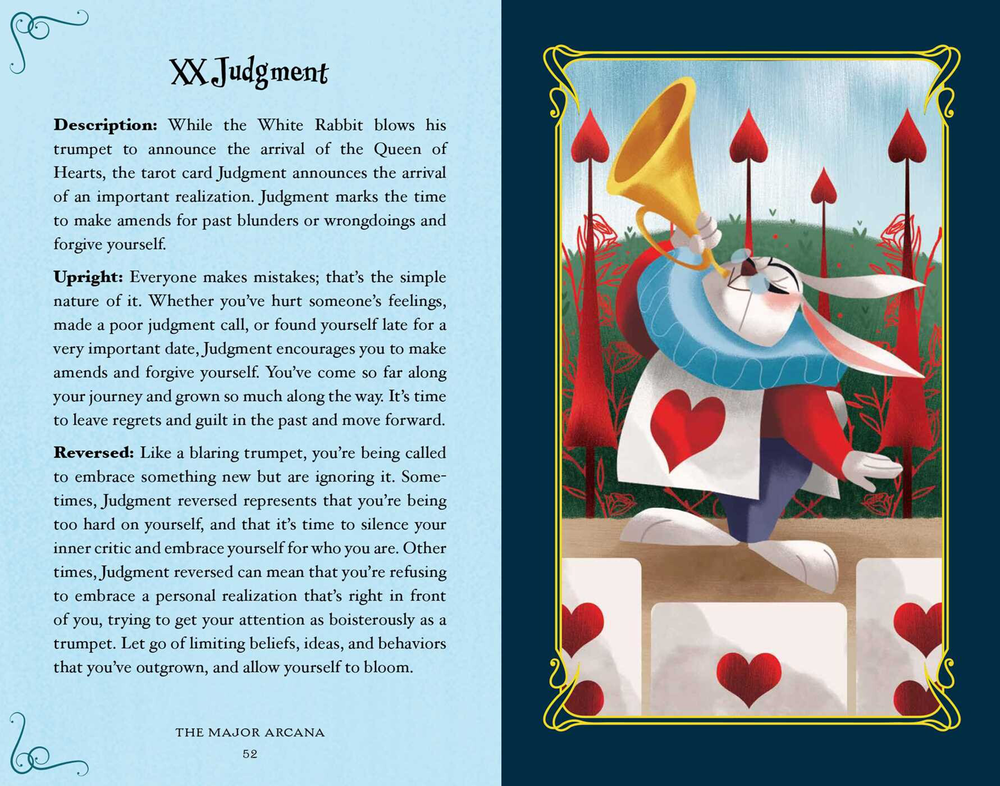 Tarot Card Deck - Alice In Wonderland Disney Anniversary Box