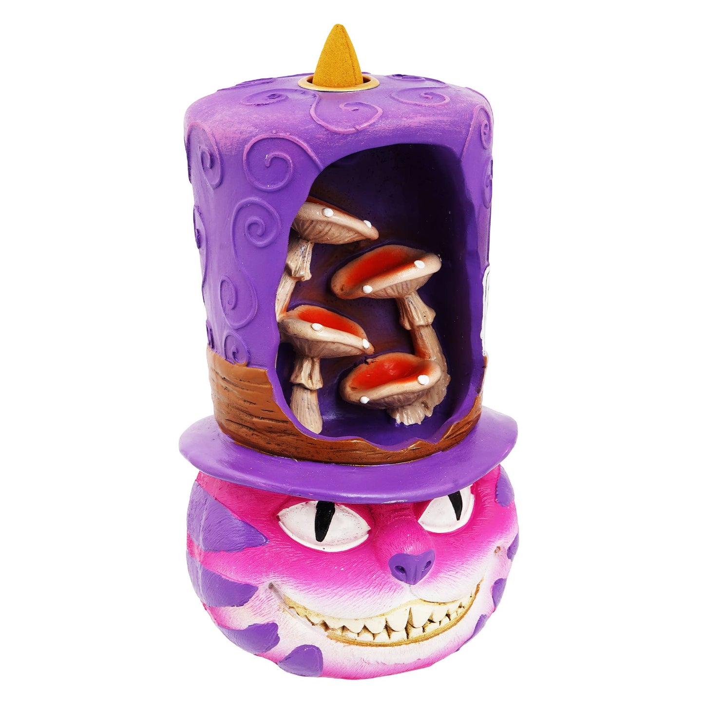 Cheshire Cat Back Flow Incense Burner