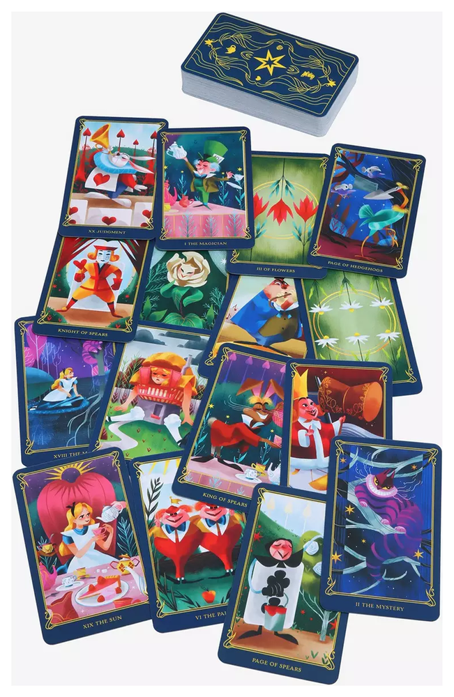 Tarot Card Deck - Alice In Wonderland Disney Anniversary Box