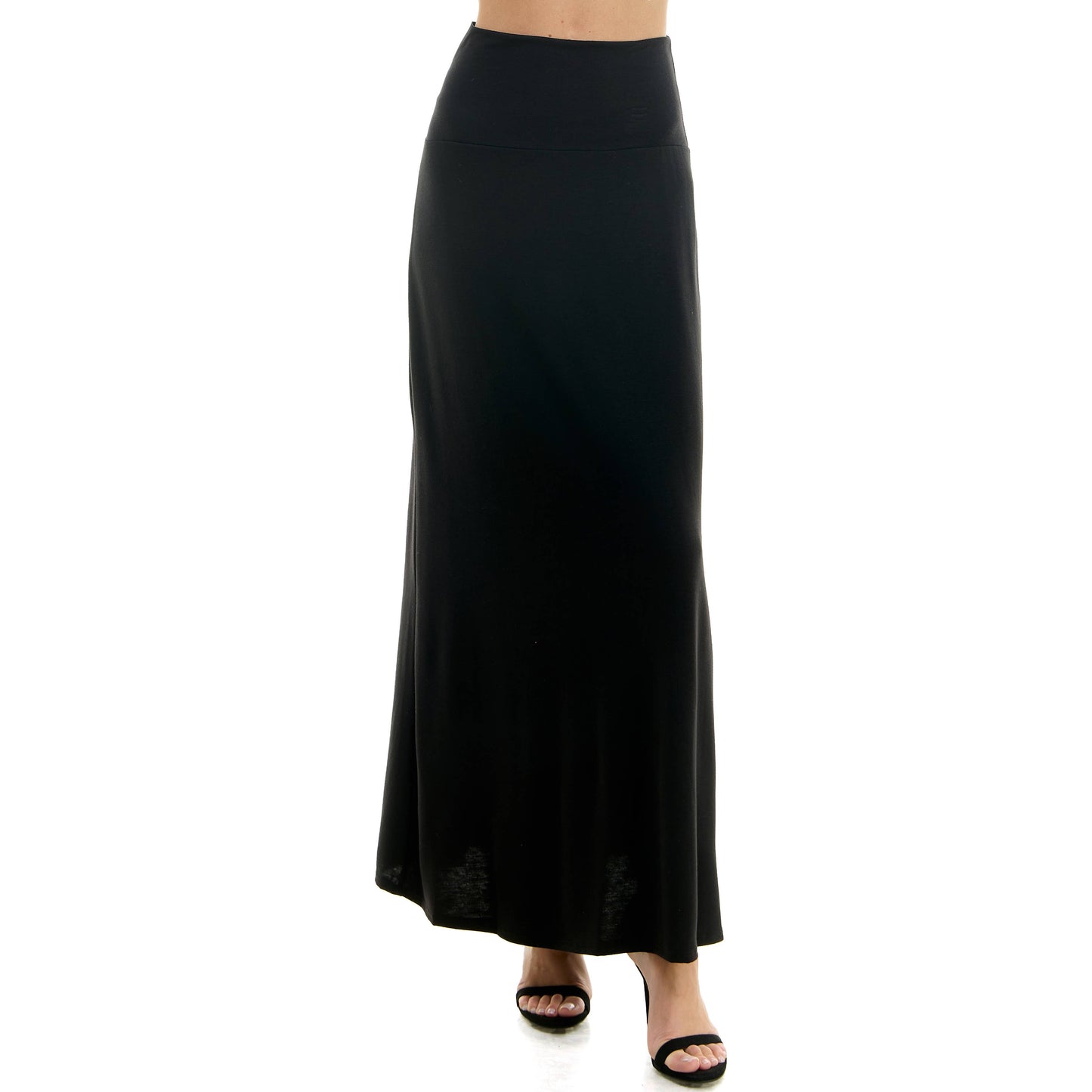 HIGH WAIST MAXI BASIC SKIRTS
