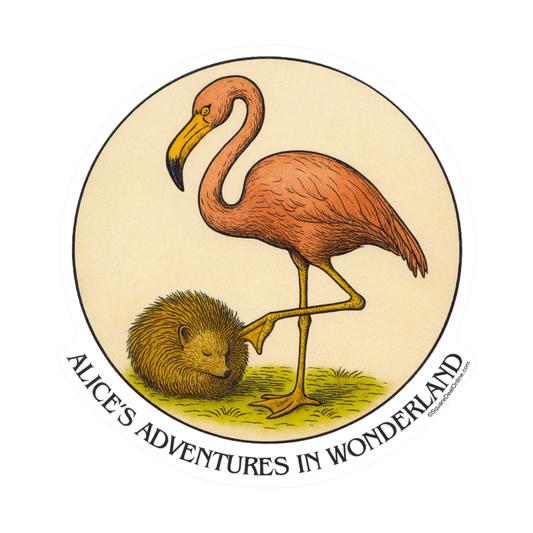Sticker - Alice's Adventures In Wonderland - Croquet Team