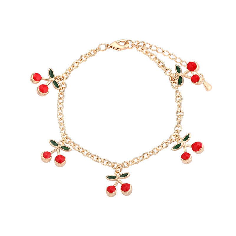 French Vintage Double Layer Bracelet for Women with Geometric Design