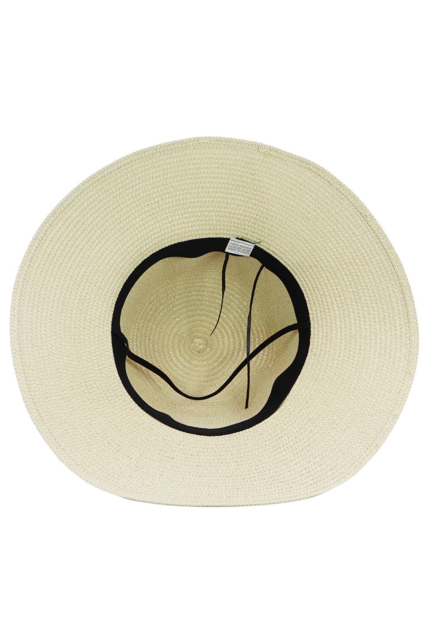 Satin Derby Bow Bucket Straw Sun Hat