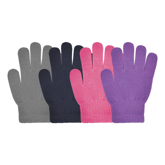 Girls Knit Stretch Glove - 35116