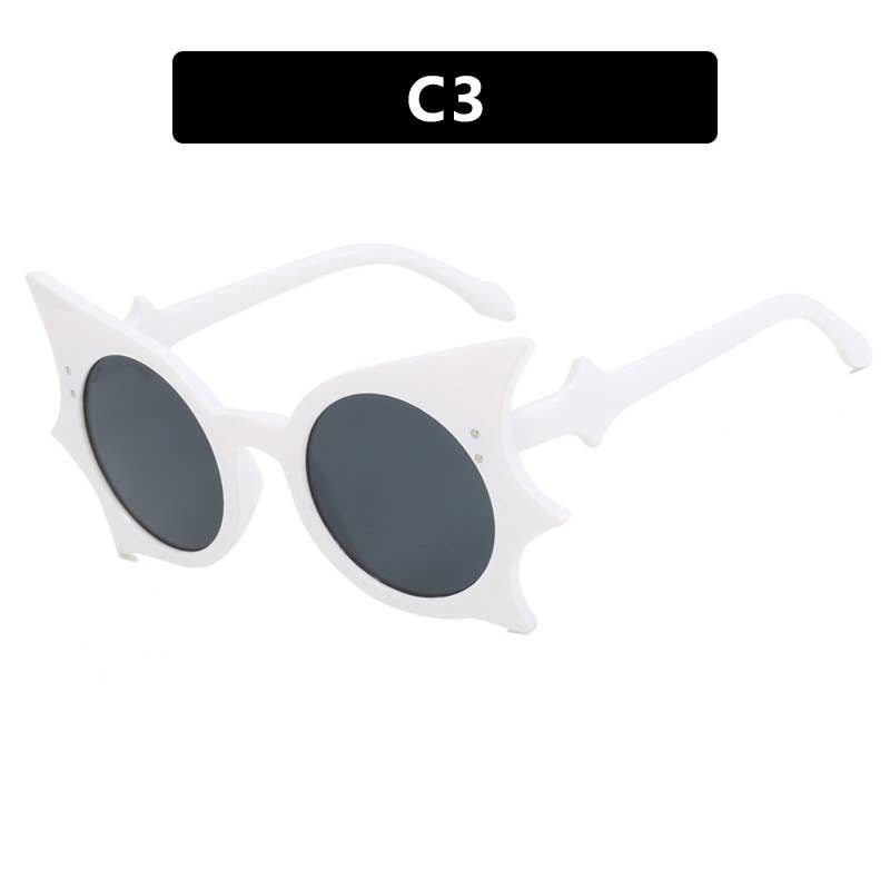 Y2K Gothic Bat Hip Hop Funny Women Butterfly Sunglasses