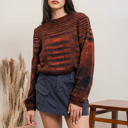 Heather Knit Sweater