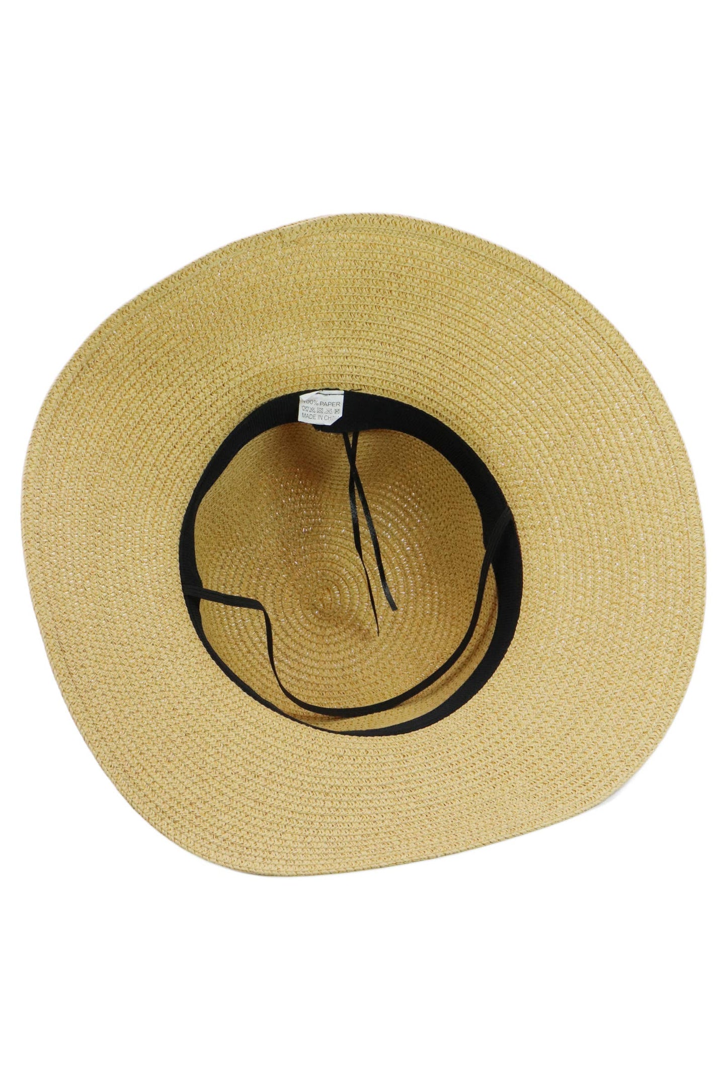 Satin Derby Bow Bucket Straw Sun Hat