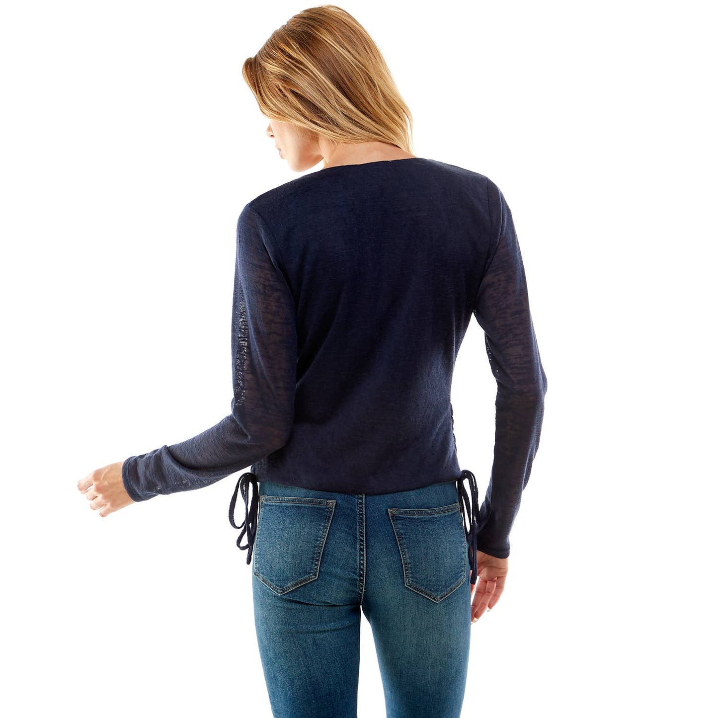 ESSENTIAL SOFT STRIDE SOLID SLUB HACCI KNIT TOP