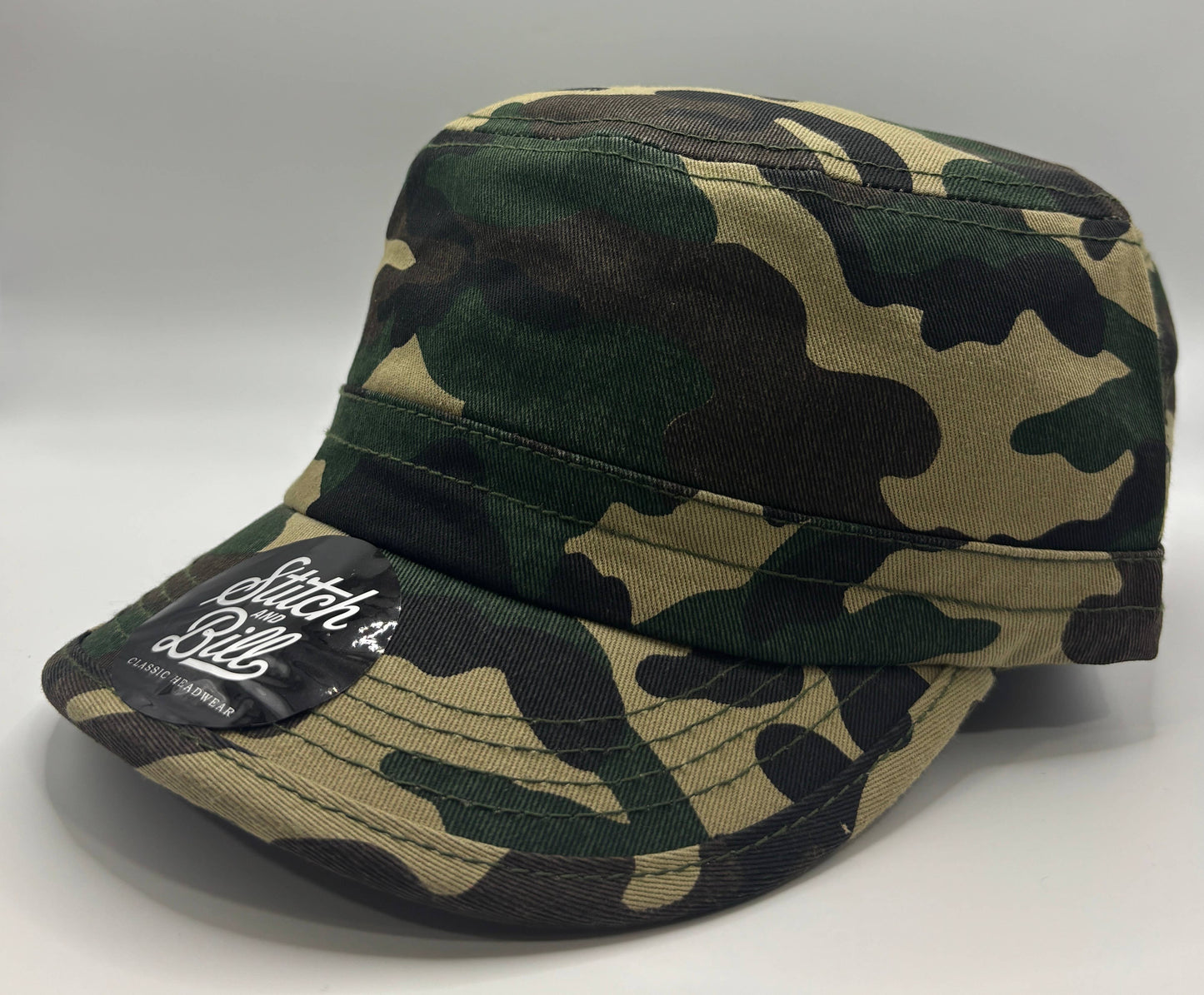 Trendy Military Cadet Cap Women Men 100% Cotton Adjustable