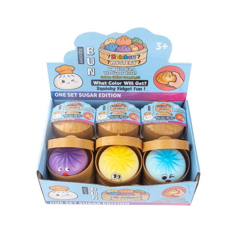 Dumpling Squishy Sensory Fidget Toys 12-Pack