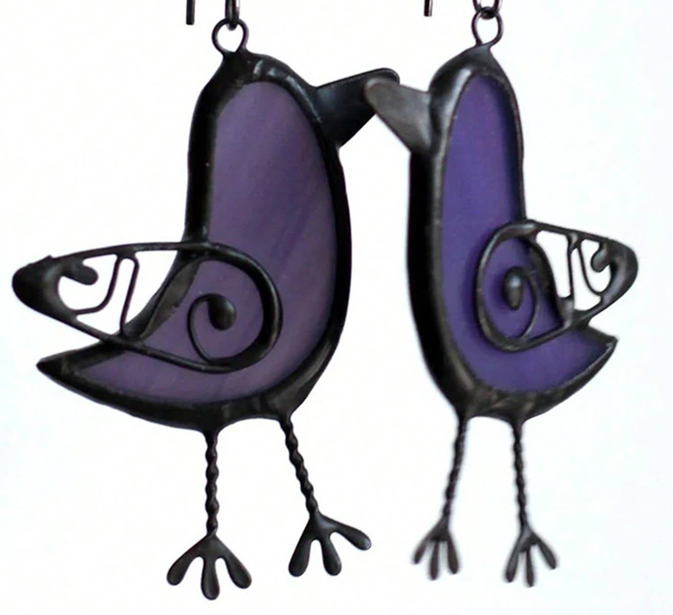 Cute Women's Earrings Bird Drop Earrings