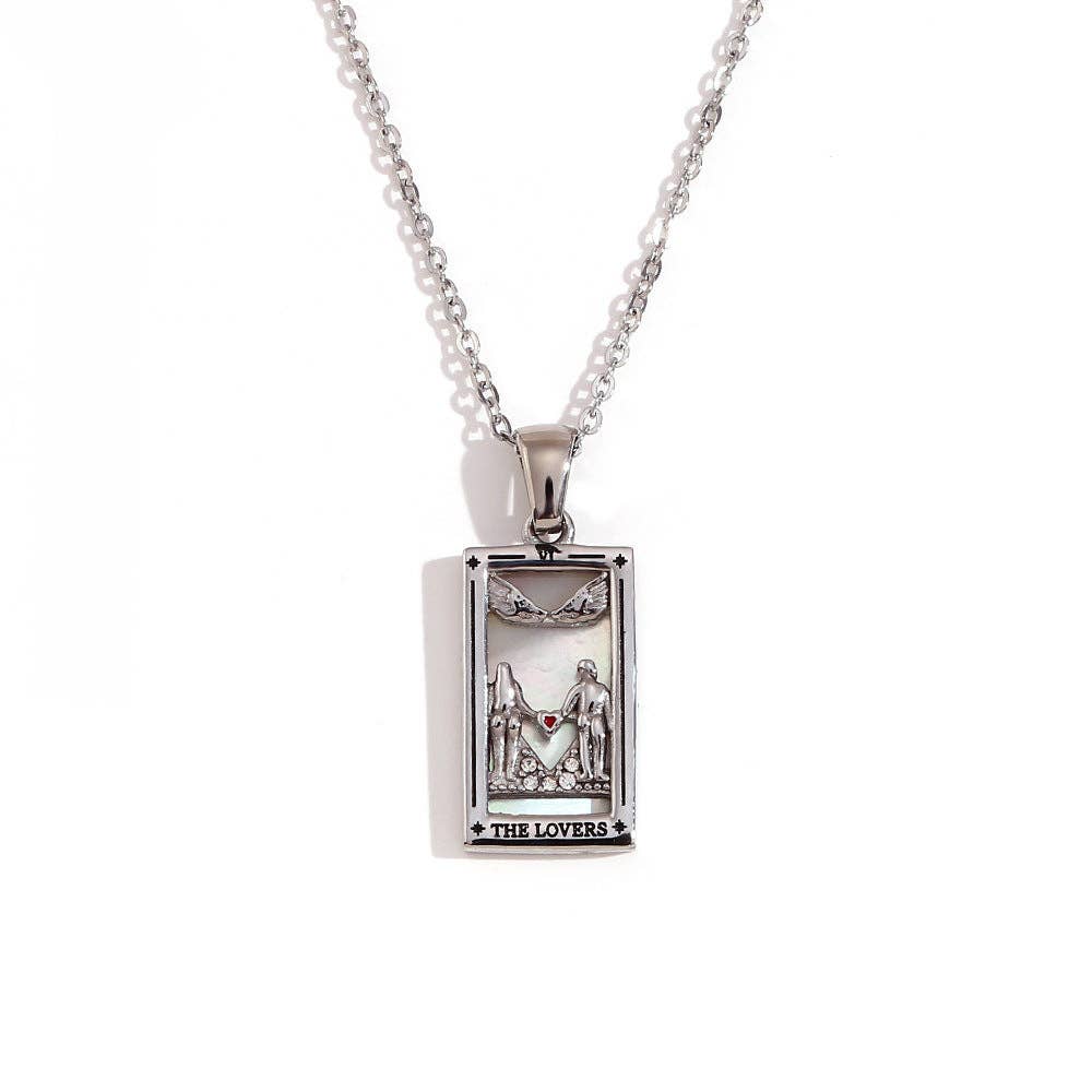 2+ Vintage Zircon Pendant Necklaces DPJN2917
