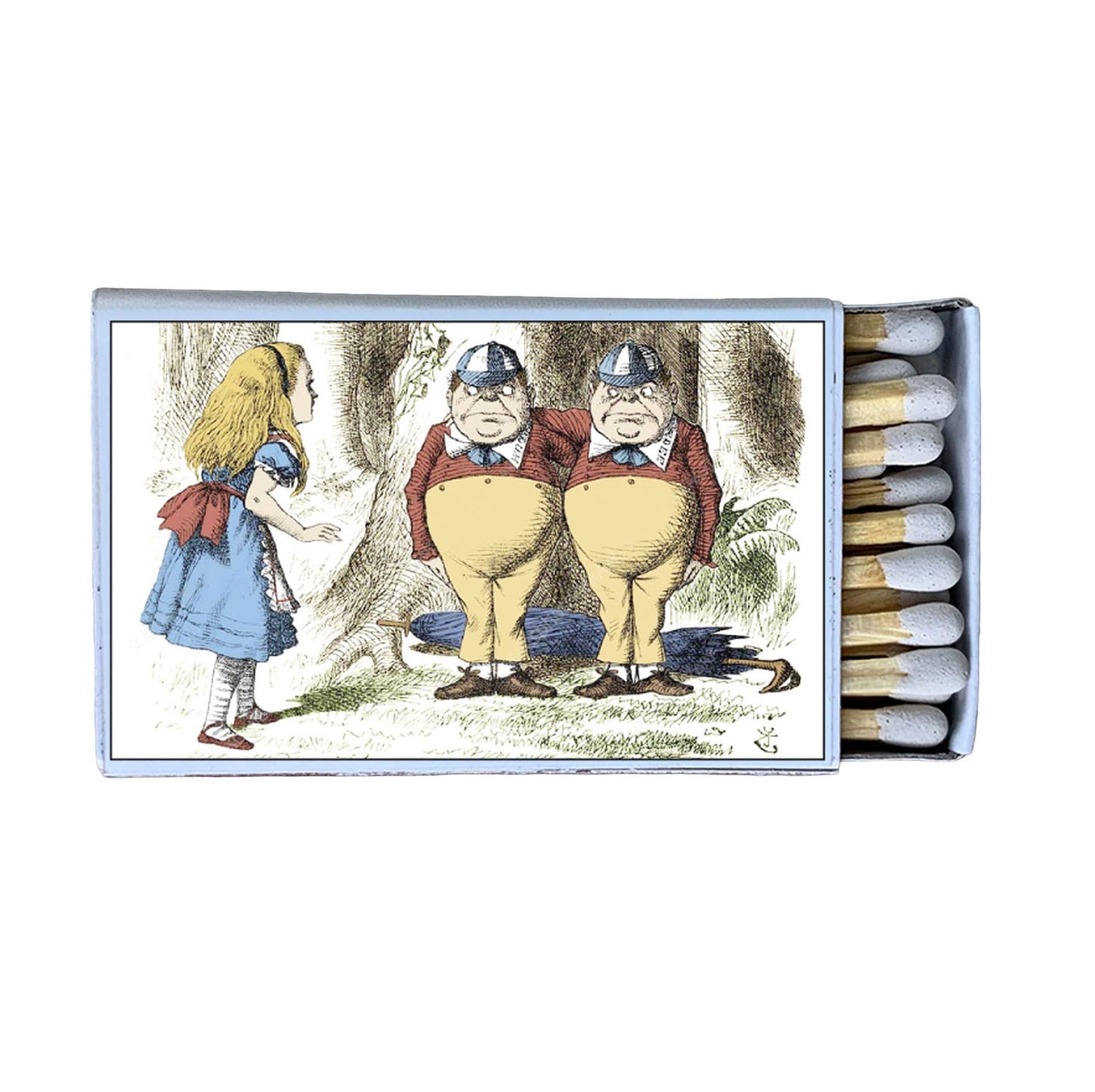 Matches • Alice in Wonderland Tweedle Dee and Tweedle Dum