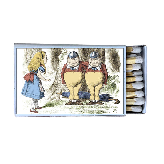Matches • Alice in Wonderland Tweedle Dee and Tweedle Dum