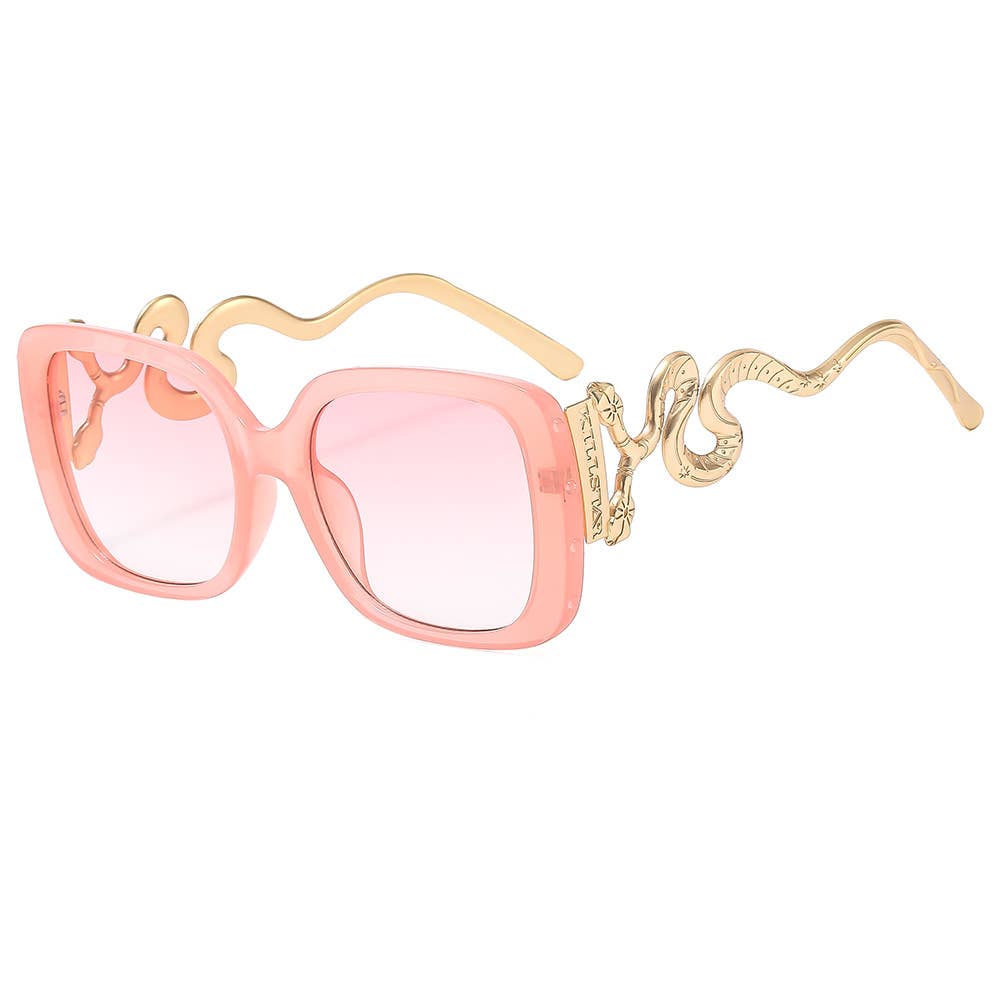 Women's Retro Gothic Double-Headed Snake Sunglasses