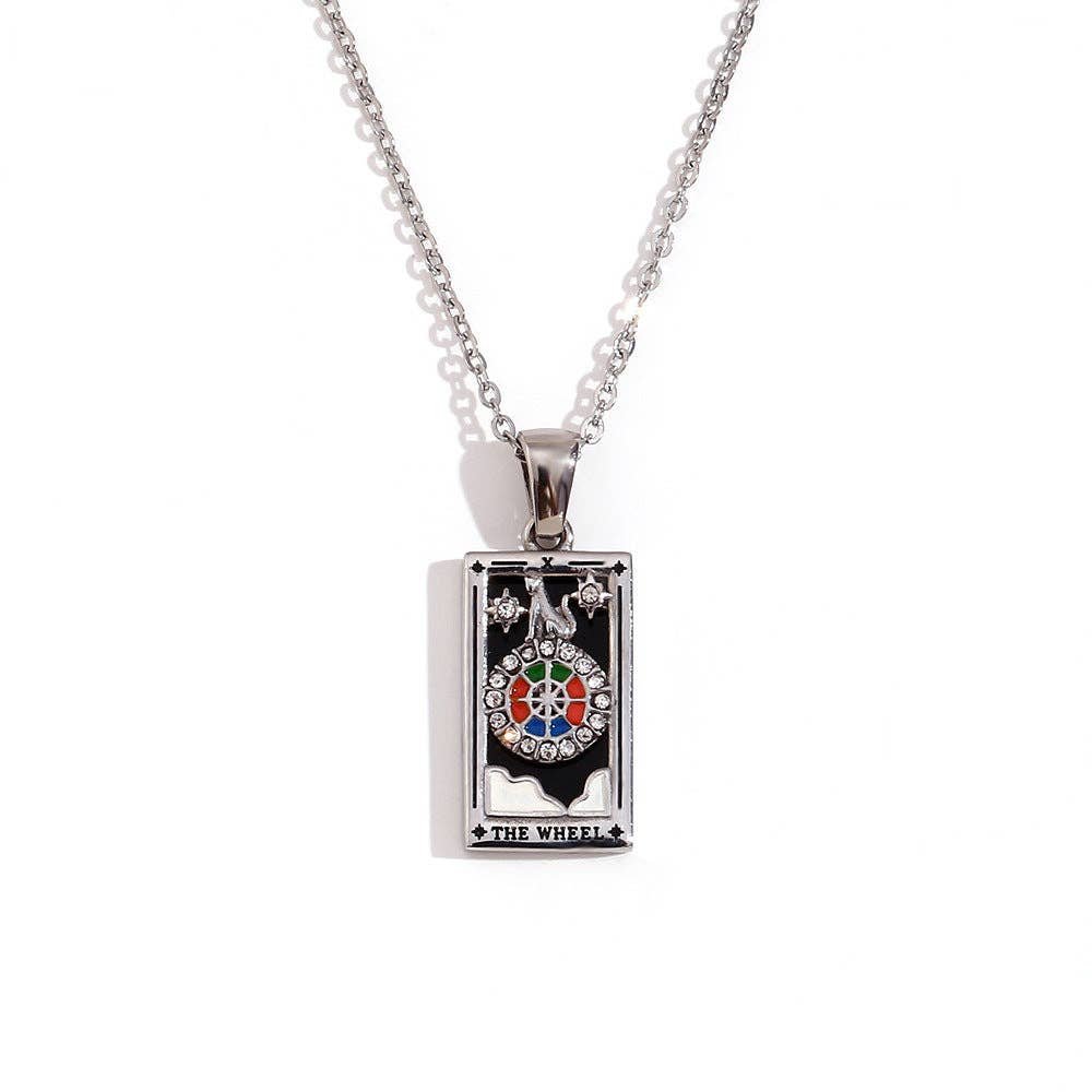 2+ Vintage Zircon Pendant Necklaces DPJN2917
