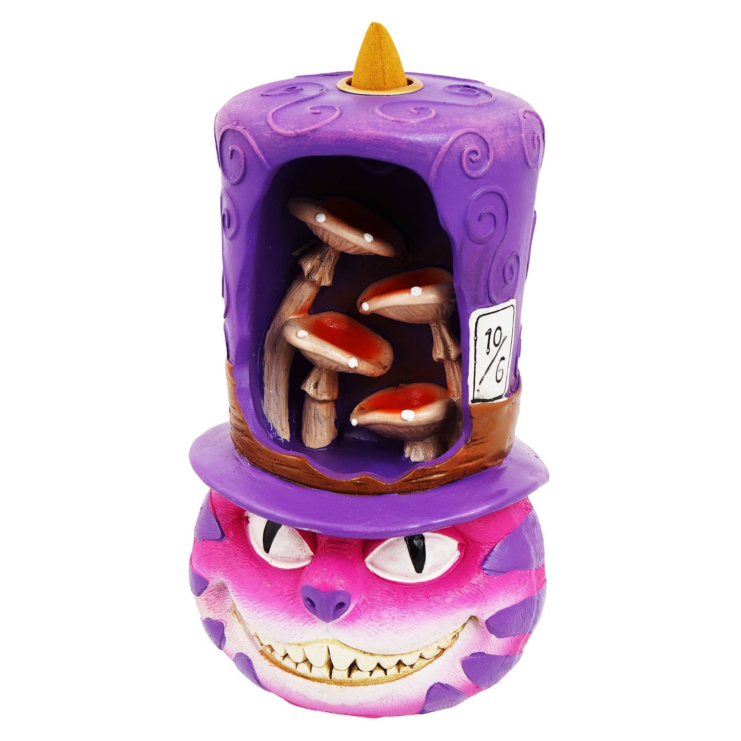 Cheshire Cat Back Flow Incense Burner