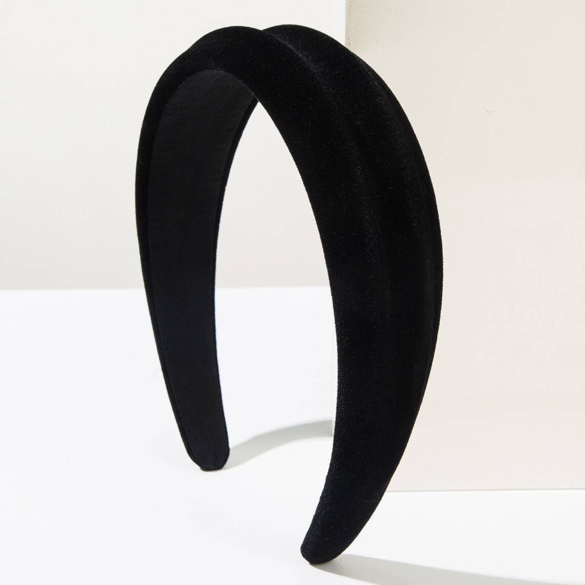 Stylish Velvet Headband with Unique Textured Design