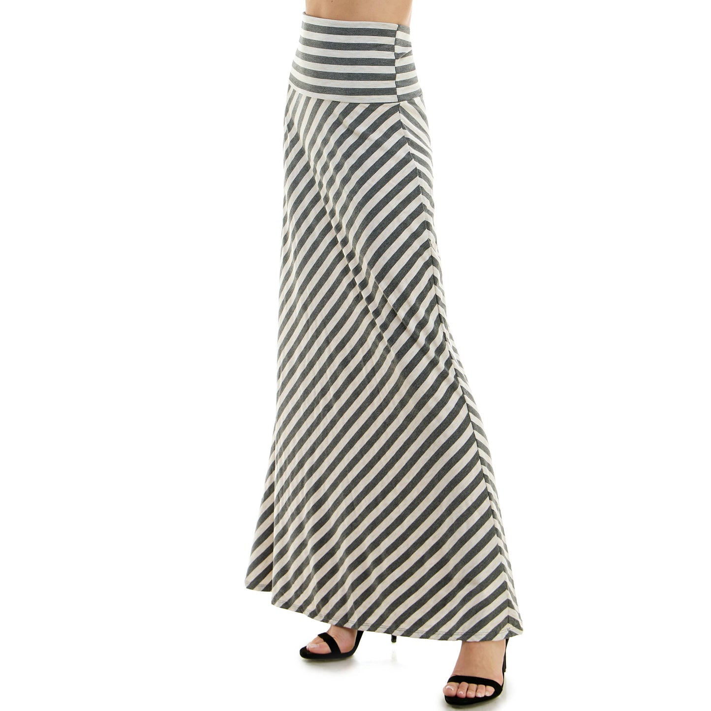 HIGH WAIST MAXI BASIC SKIRTS