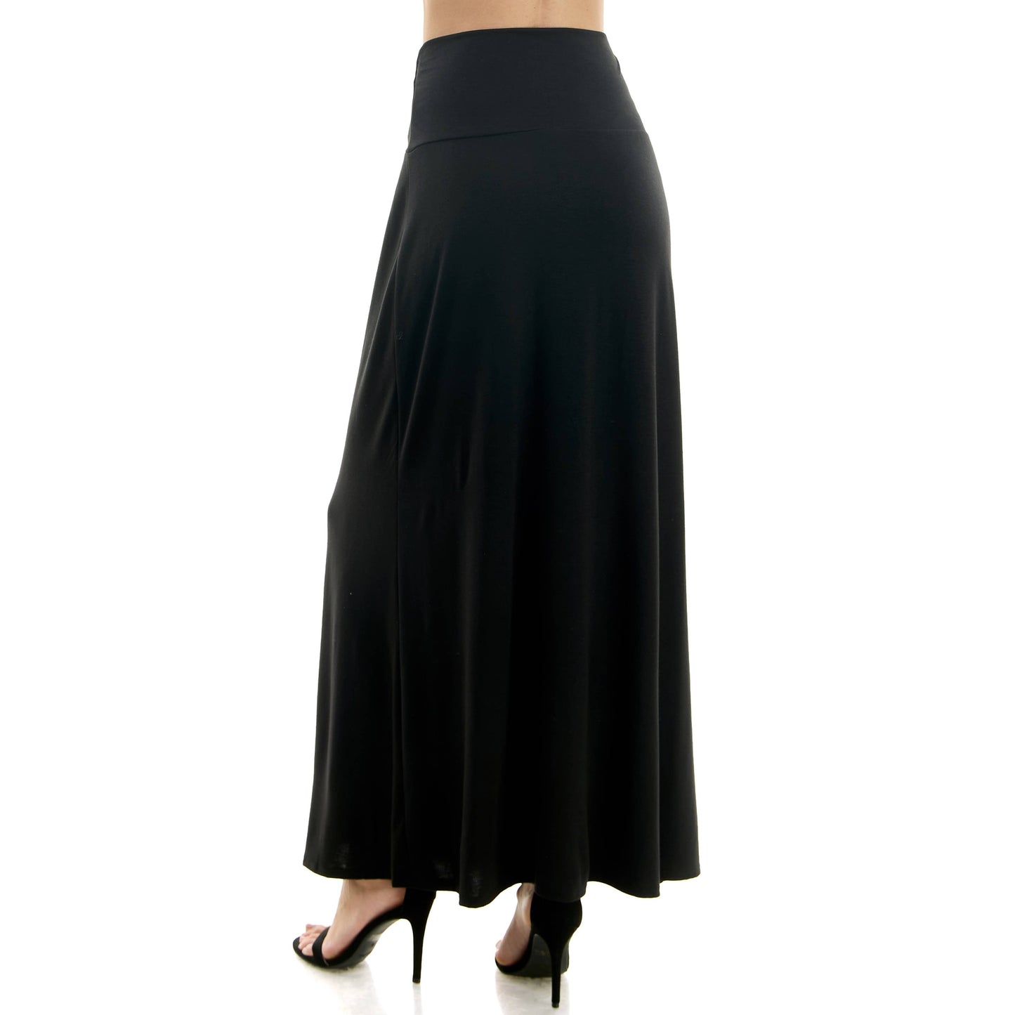HIGH WAIST MAXI BASIC SKIRTS