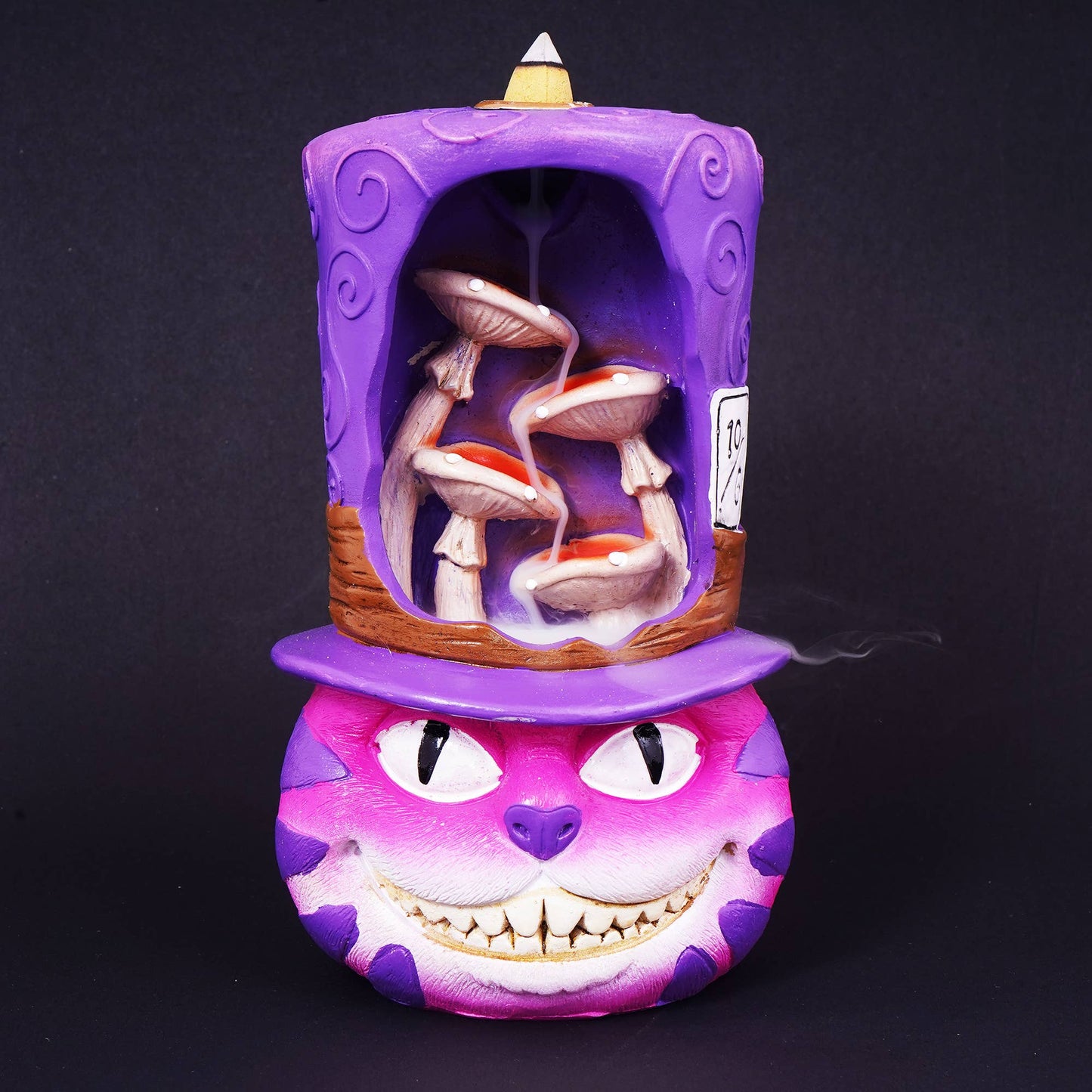 Cheshire Cat Back Flow Incense Burner