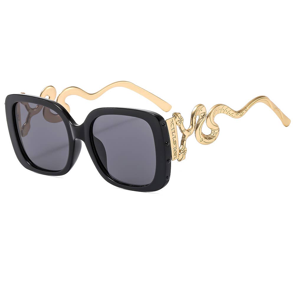 Women's Retro Gothic Double-Headed Snake Sunglasses