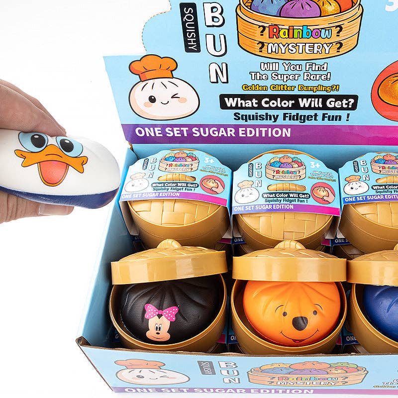 Dumpling Squishy Sensory Fidget Toys 12-Pack
