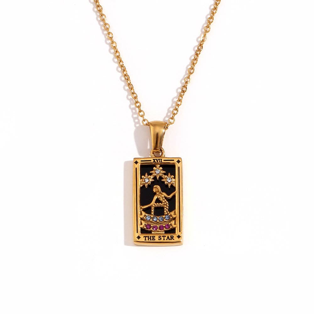 2+ Vintage Zircon Pendant Necklaces DPJN2917
