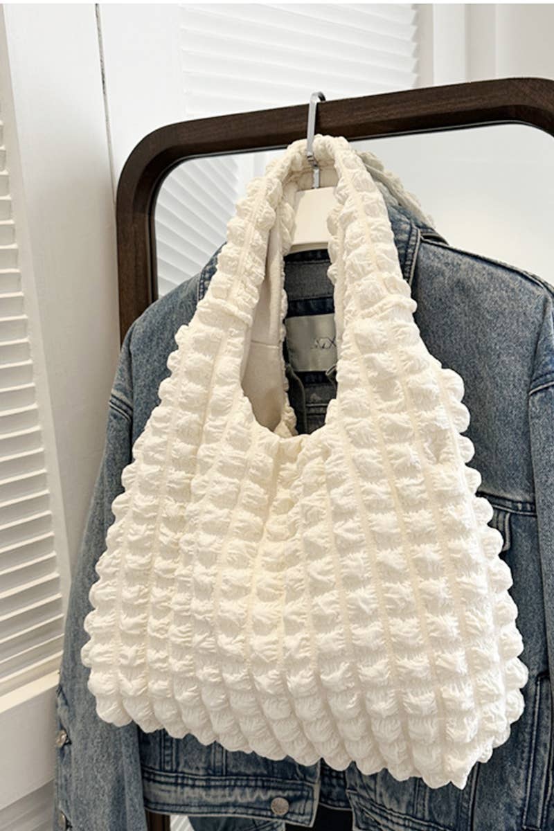 ,,,..SI-26486 Cloud Puffy Shoulder Tote Bag