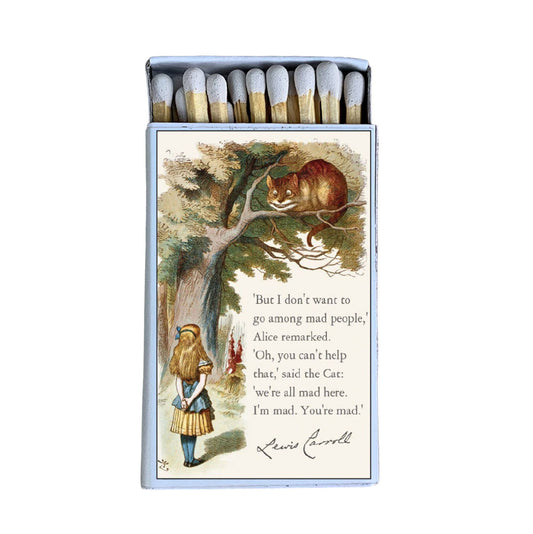 Matches • Alice in Wonderland & the Cheshire Cat Matchboxes