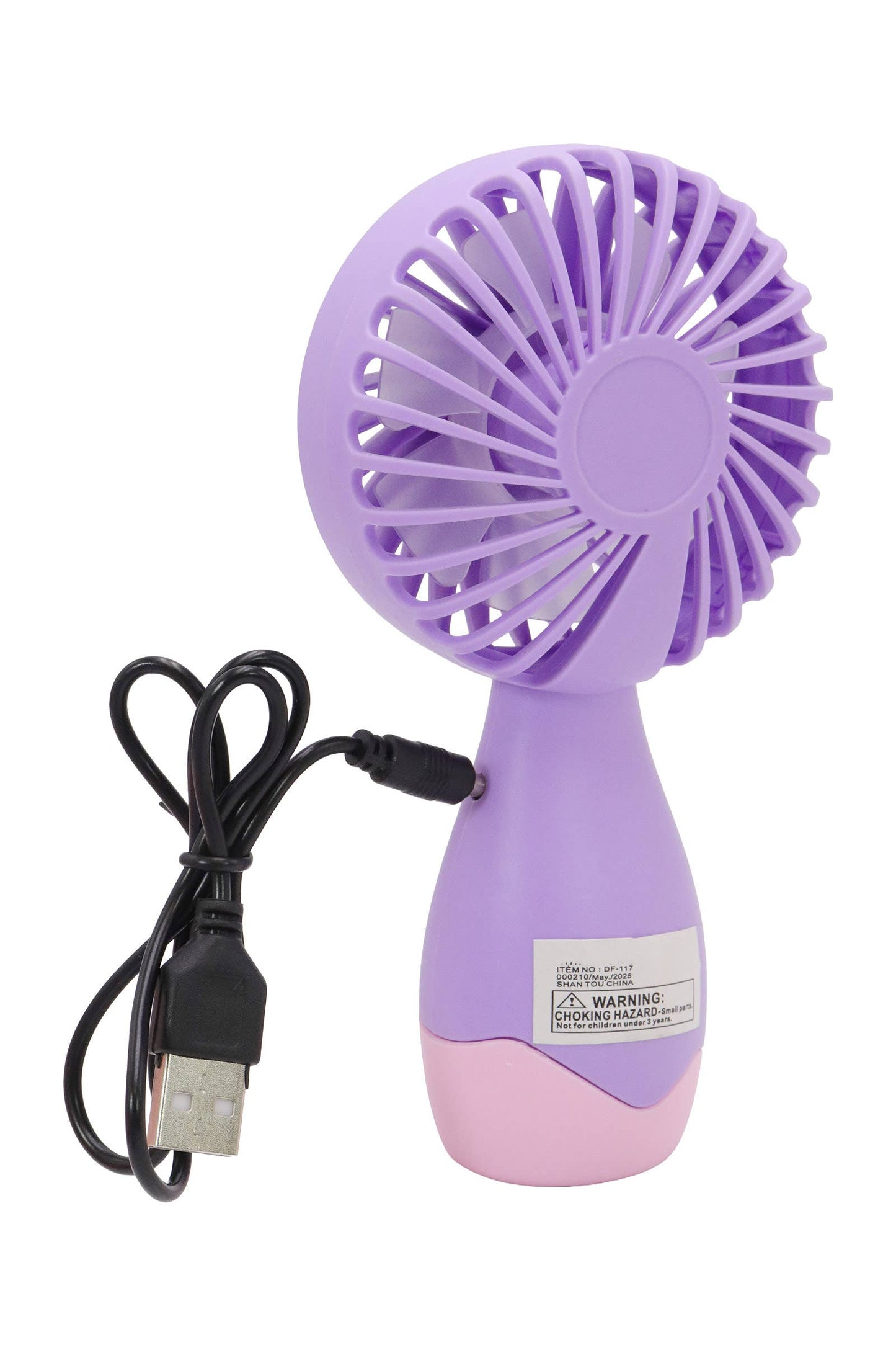 Matte Pastel Portable Self-stand Electric Fan