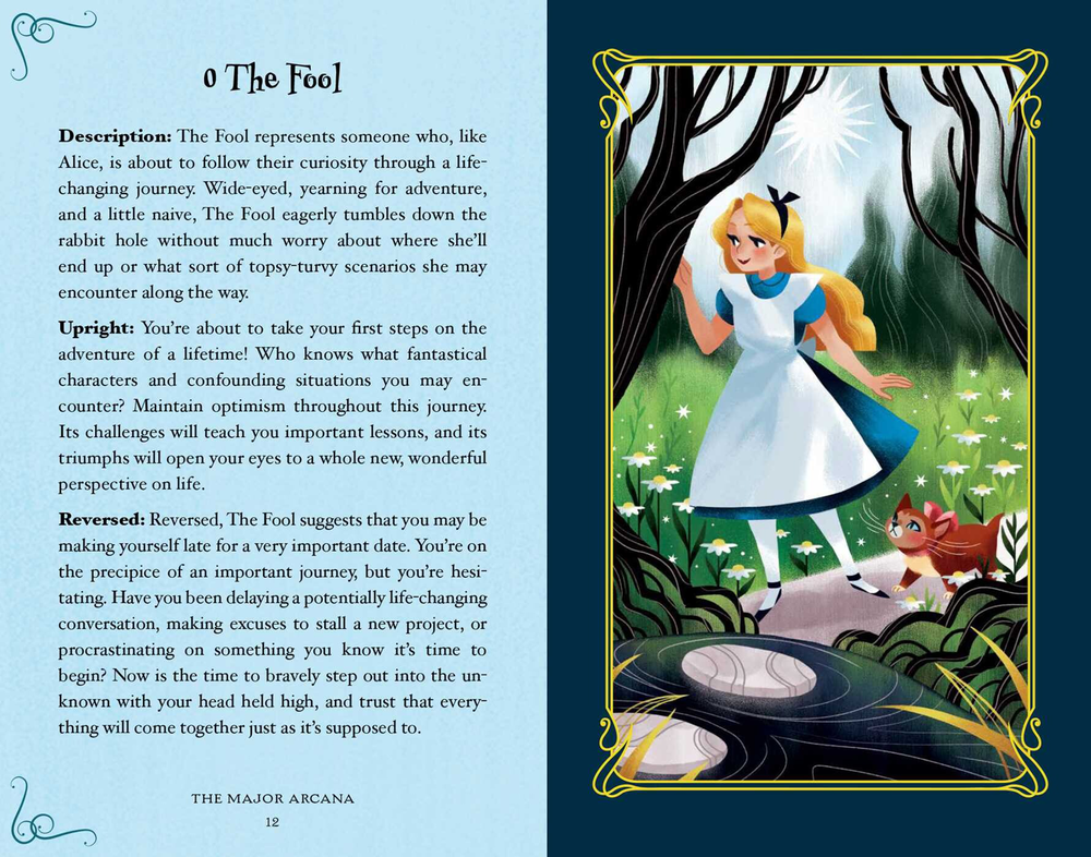 Tarot Card Deck - Alice In Wonderland Disney Anniversary Box