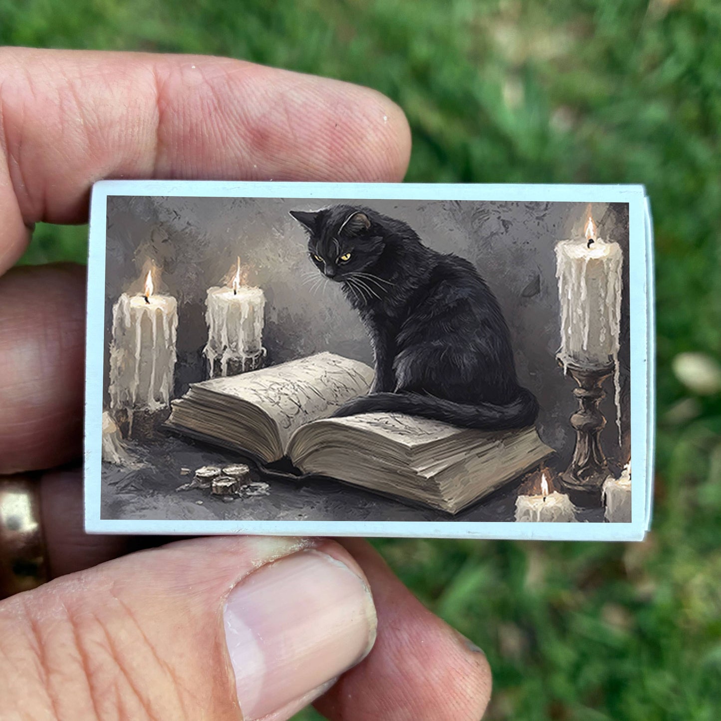 Matches • Black Cat • Home Decor for Candles and Incense