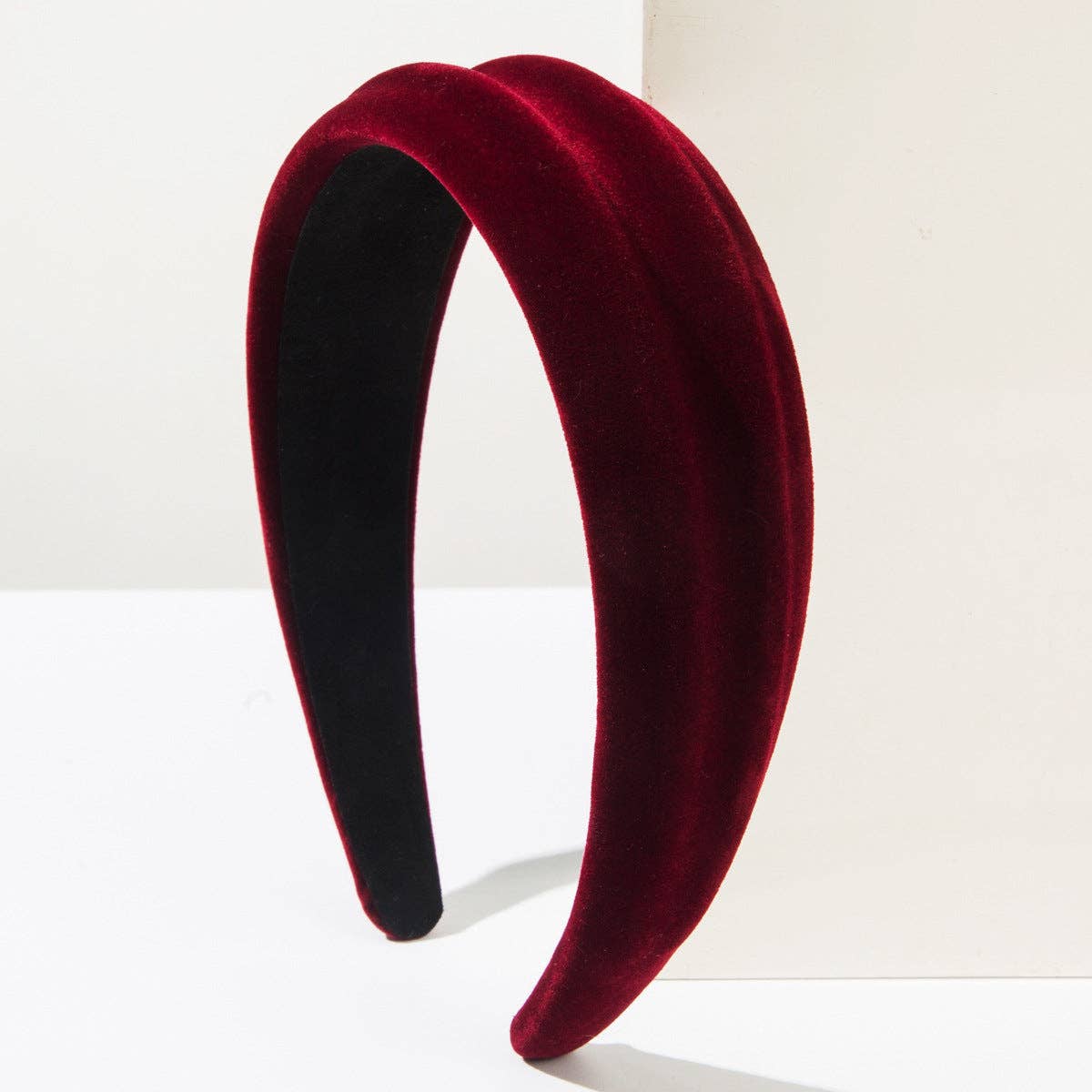 Stylish Velvet Headband with Unique Textured Design