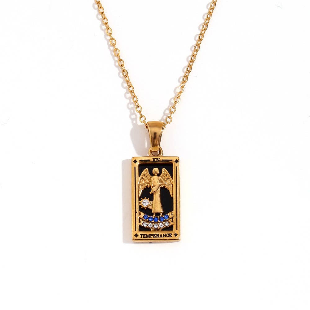 2+ Vintage Zircon Pendant Necklaces DPJN2917