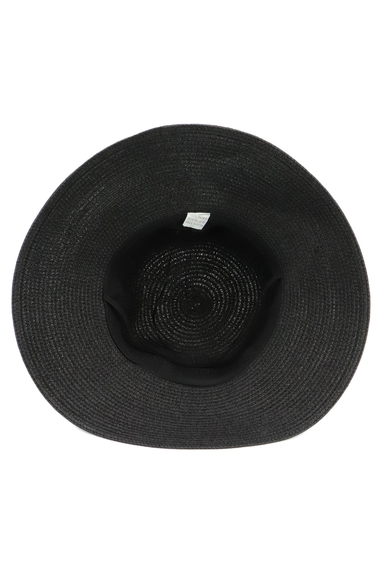 Satin Derby Bow Bucket Straw Sun Hat