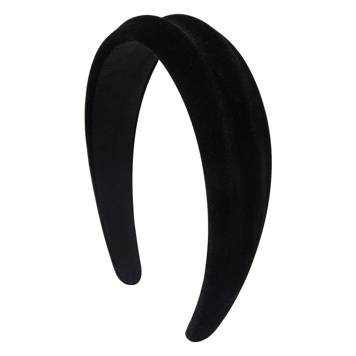 Stylish Velvet Headband with Unique Textured Design