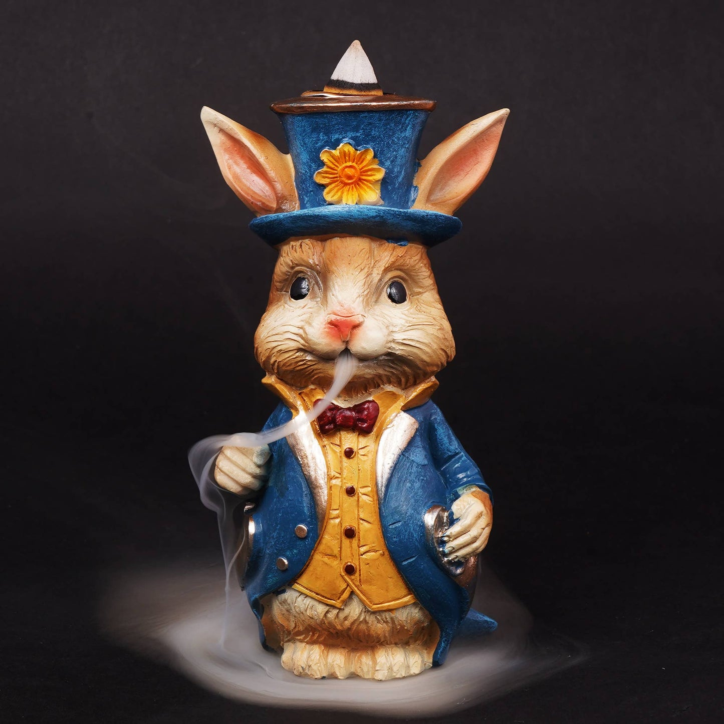Alice In Wonderland Rabbit Back Flow Incense Burner