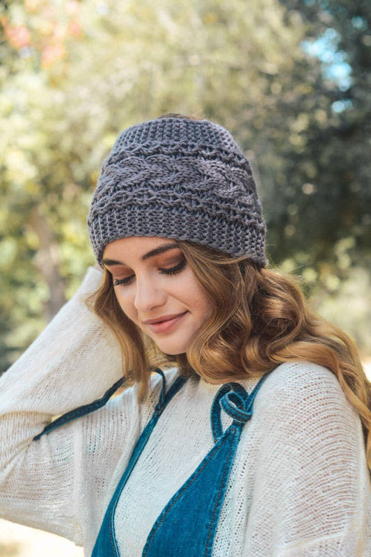Warm & Cozy Cable Knit Headband – Winter Fashion