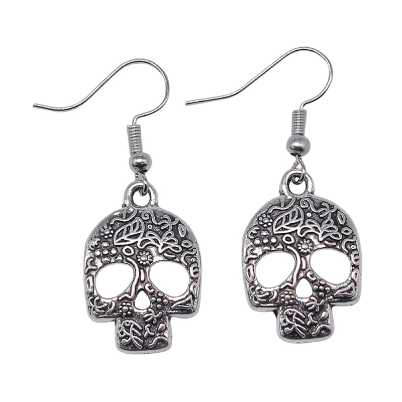 Punk Skull Earrings